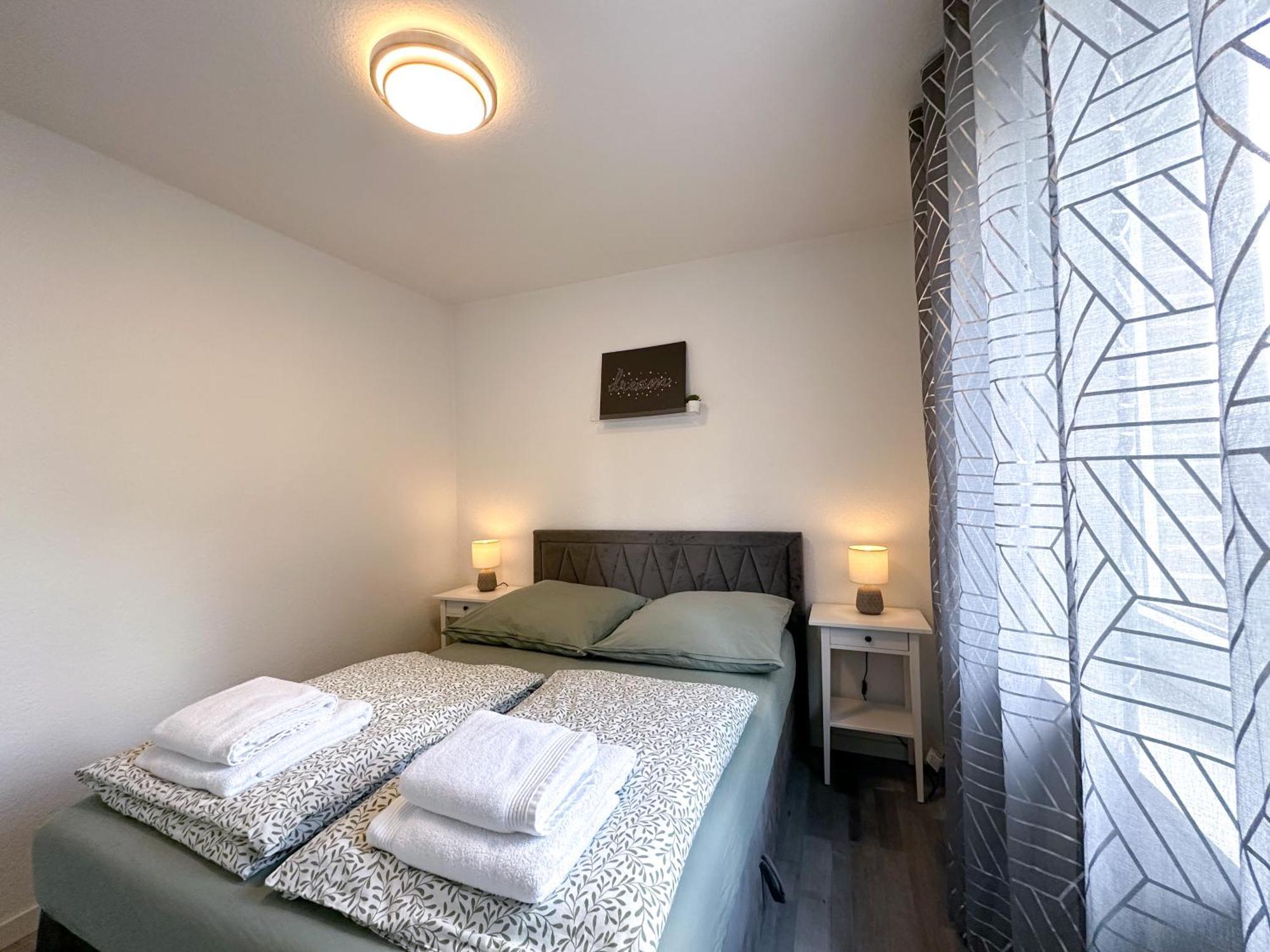 Stilvolles, Frisch Renoviertes 2Zi Apartment Mit Kueche Und Balkon In Kliniknaehe Bad Oeynhausen Εξωτερικό φωτογραφία
